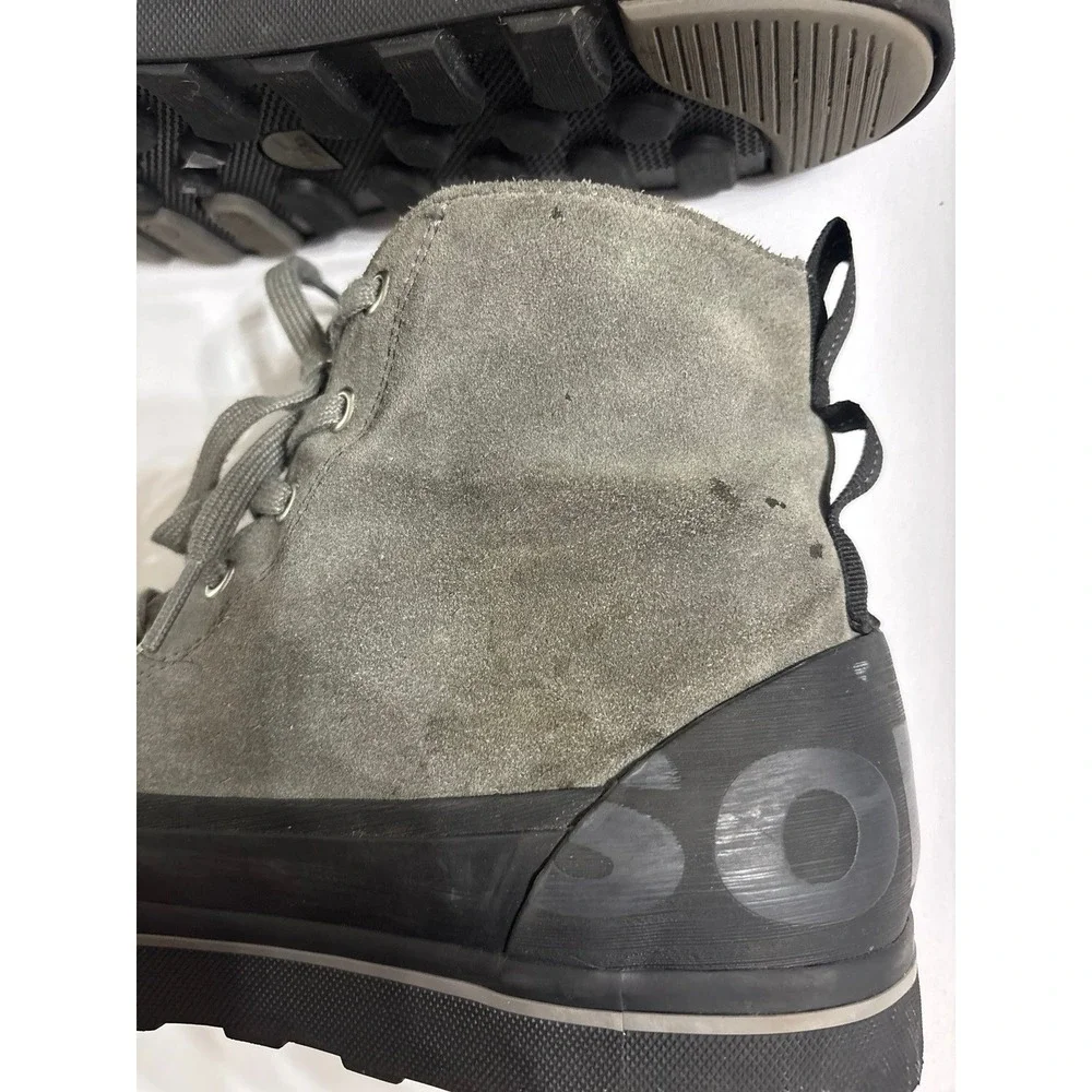 Sorel Men's Cheyanne Metro II (sz. 9.5) Gray waterproof Boots Sneakers